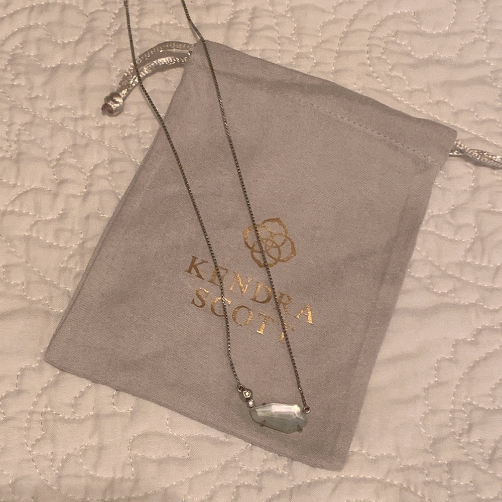 Kendra Scott Barbara silver necklace
